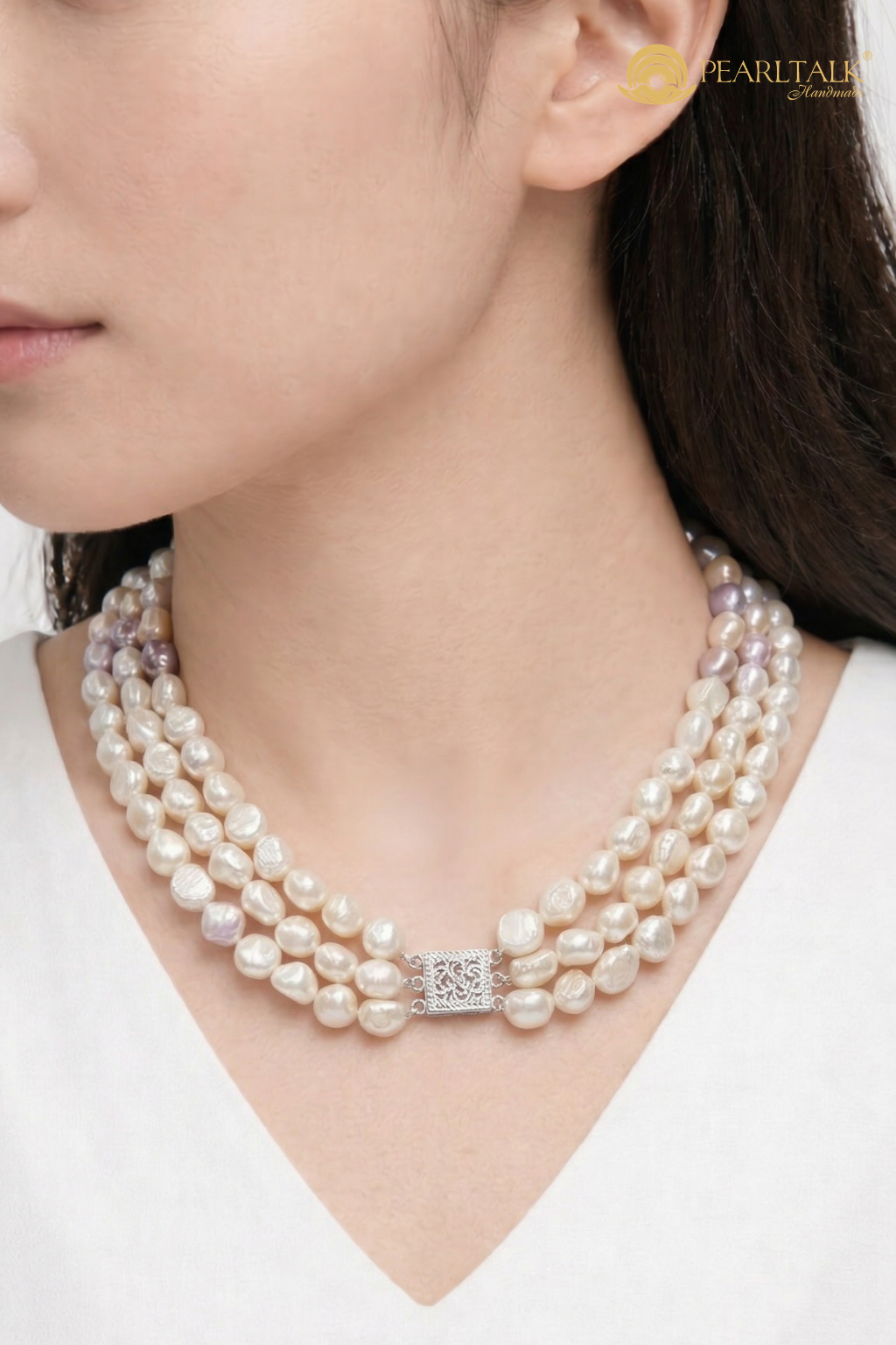 CHUỖI NGỌC TRAI ELIZABETH CHOKER 8MM